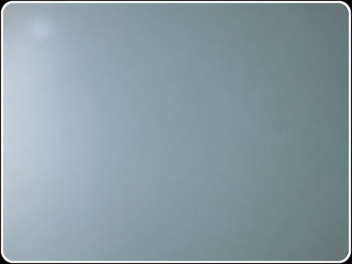 No exposure: a completely clear film, the result of no x-rays ever reaching it.